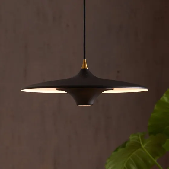 Lámpara colgante Moja Ø42 Black de LOOM DESIGN