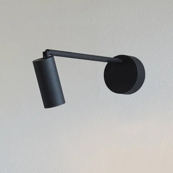 Lámpara de pared/plafón Iris Black de LOOM DESIGN