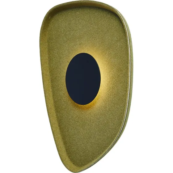 Loom Design Cozy Aplique de Pared LED Verde con Fieltro