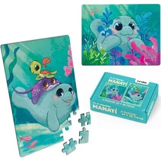 Hape Puzzle Iti Manatí - Aventuras Submarinas