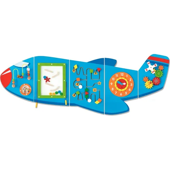 Ludilo Panel de Actividad Avión 180 cm