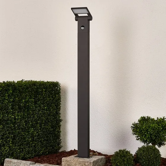 Lucande Marius Lámpara Bolardo LED con Sensor Graphite H100