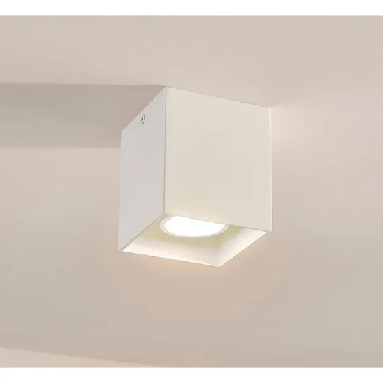 Plafón LED Carson Square Blanco Arcchio - Diseño Angular Moderno
