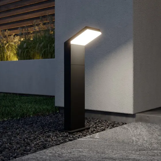 Arcchio Lámpara de Jardín Yolena H60 Gris Antracita