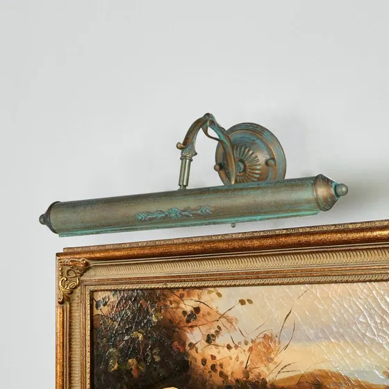 Lindby Aplique de Pared Kalea Antique - Acabado Verdigris