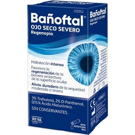Bañoftal Ojo Seco Severo 10 ml