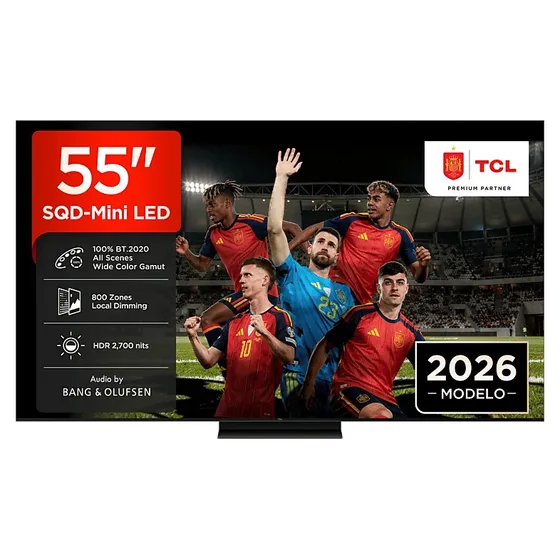 TCL 55C7L Smart TV 55" QD-Mini LED 4K Google TV Negro