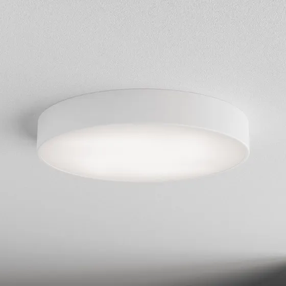 TEMAR LIGHTING Plafón Cleo Ø 50 cm Blanco Metal E27