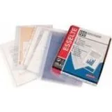 Esselte Funda Multitaladro Folio 80 mc Cristal 100 uds