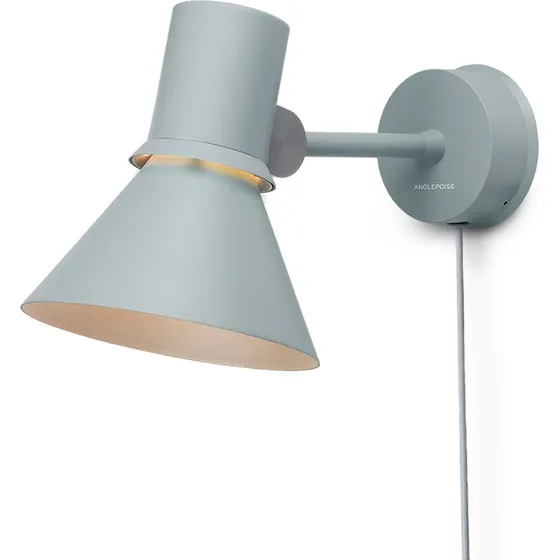 Anglepoise Type 80 W1 Aplique de Pared con Enchufe - Gris
