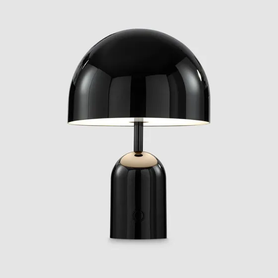 Tom Dixon Lámpara de mesa Bell Portable H28 Black