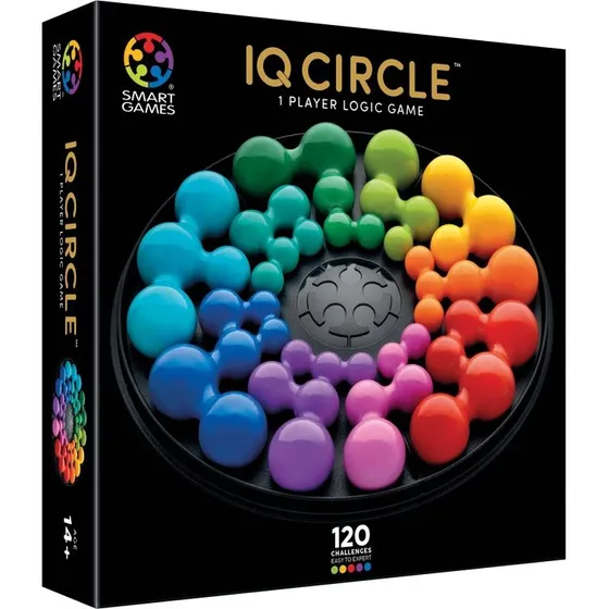 Ludilo IQ Deluxe Circle - Juego de Puzles de Lujo