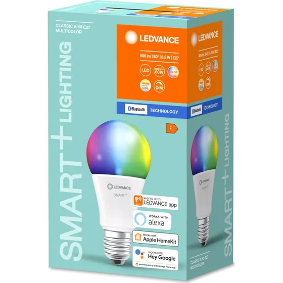 LEDVANCE SMART+ Classic Multicolor 60 9W E27