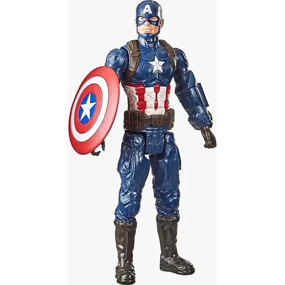 Hasbro - Figura Capitán América 30 cm Titan Hero
