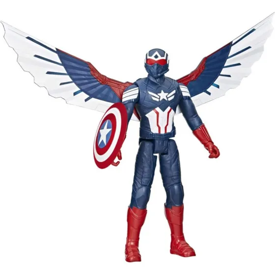 Hasbro Capitán América Titan Hero Deluxe 30 cm
