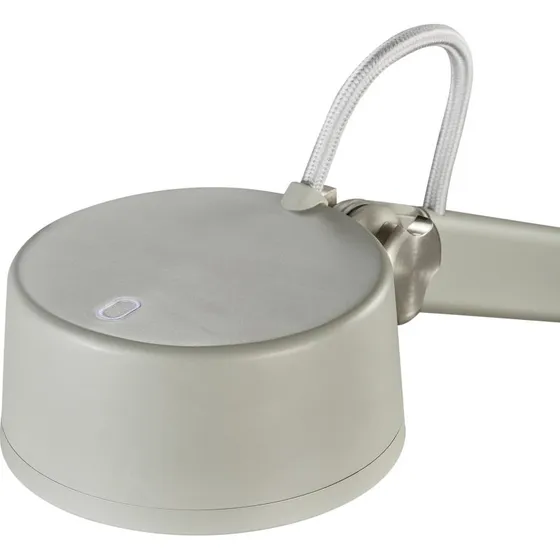 Nordlux Nobu Lámpara de Mesa LED 3 en 1, Gris
