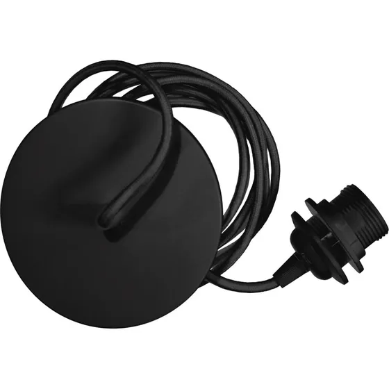 Umage Montura para lámpara de techo Rosette metal negro