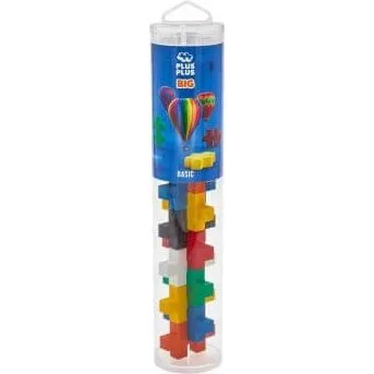 Plus-Plus BIG Basic Colormix - Set de Construcción de 15 Piezas