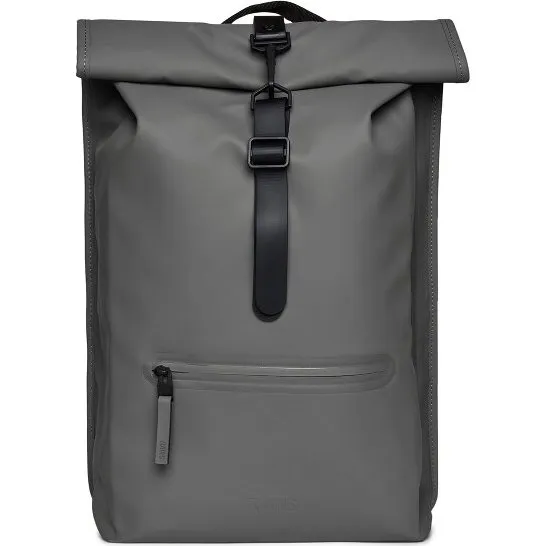 Rains Mochila Roll-Top Dark Grey