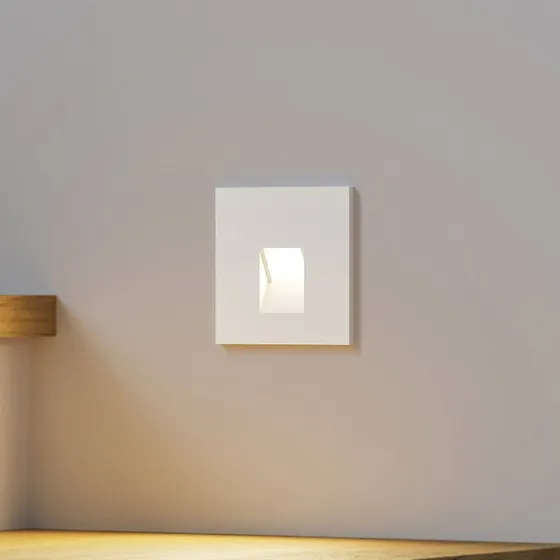 Arcchio Vexi Lámpara de Pared LED Empotrada Blanca H7,5