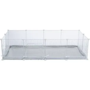 TRIXIE Recinto Modular 140x35x70 cm Blanco
