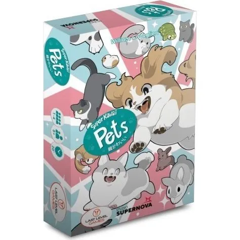 Super Kawaii Pets - Juego de Cartas de Cuidado de Animales
