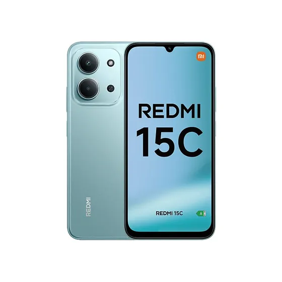 Xiaomi Redmi 15C Verde Menta 128GB 4GB RAM Pantalla 6.9" HD+