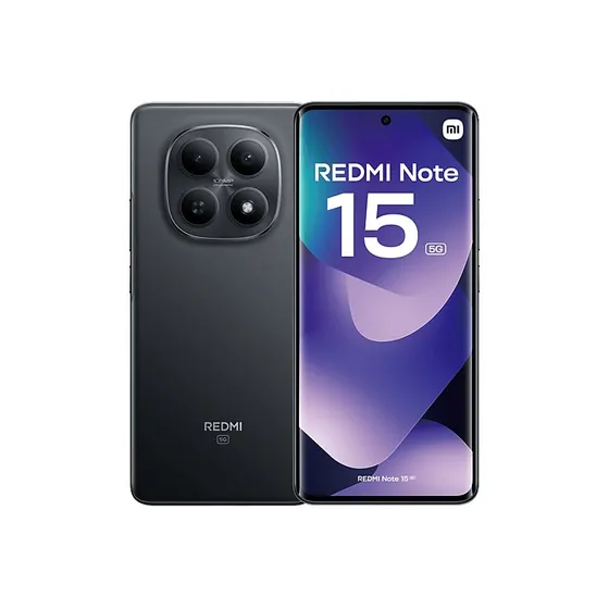 Xiaomi Redmi Note 15 5G Negro 256GB 8GB RAM 6.77" AMOLED