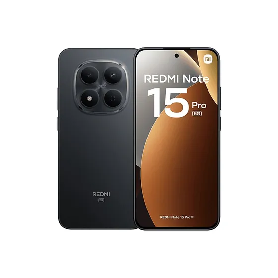 Xiaomi Redmi Note 15 Pro 5G Negro 256GB 8GB RAM 6.83" AMOLED