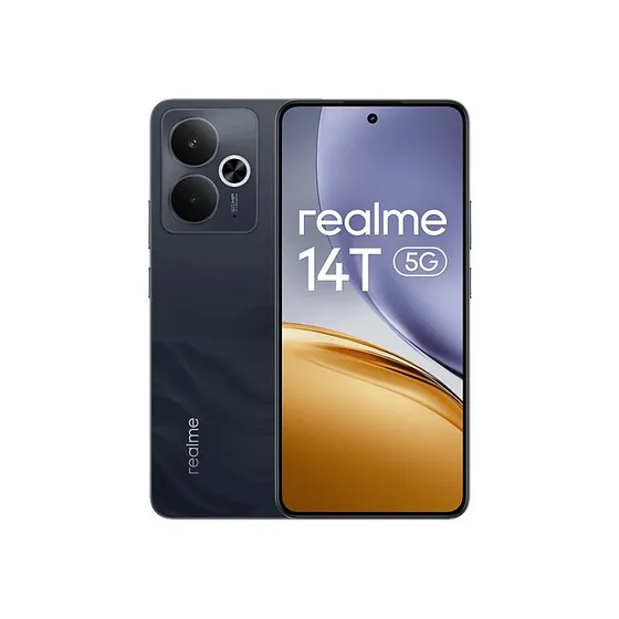 Realme 14T 5G Negro 256 GB 8 GB RAM 6.67" AMOLED 120 Hz