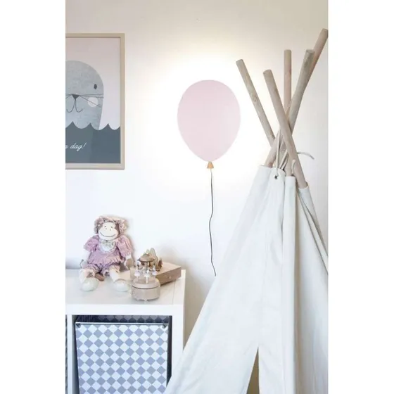 Globen Lighting Aplique de Pared Balloon Rose en Madera