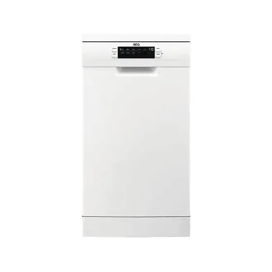 Lavavajillas AEG FFB62427ZW Serie 6000 SatelliteClean 45cm Blanco