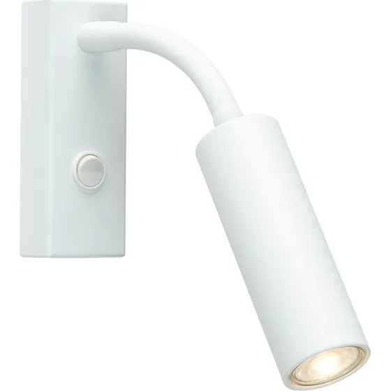 Herstal Aplique de Pared Pipeline Flex Matt White