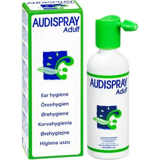 Audispray Adult Solución de Agua de Mar para Higiene del Oído 50 ml