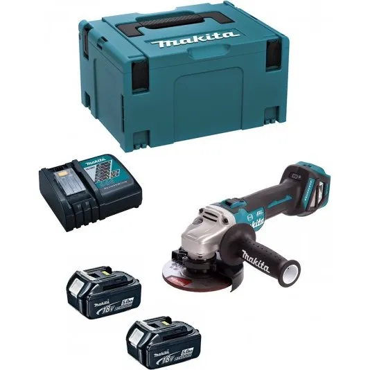 Makita DGA513RTJ 125 mm 18V LXT Brushless