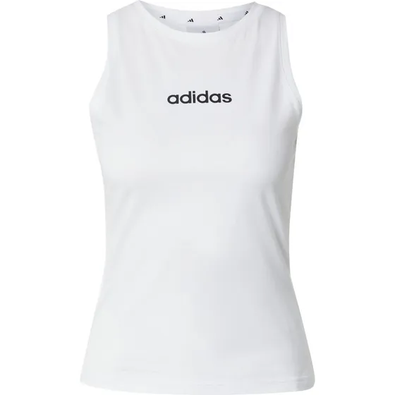 Camiseta adidas Linear Sj Tank Mujer Blanco/Negro