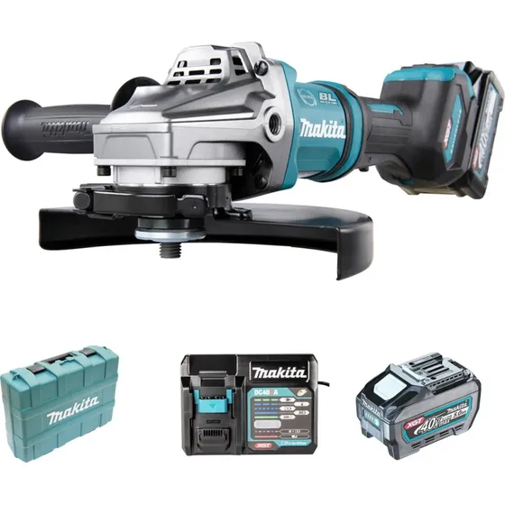 Makita GA038GT201 40V 5Ah Amoladora Angular XGT