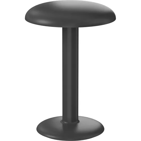 Flos Lámpara de mesa portátil Gustave Matte Anthracite