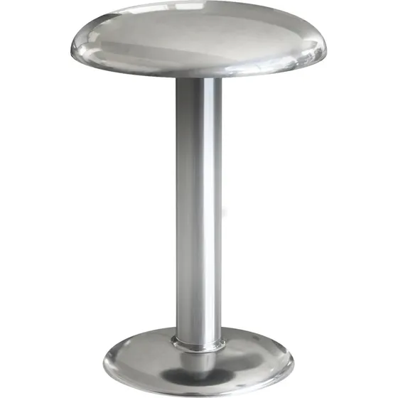 Flos Lámpara de mesa portátil Gustave Polished Silver