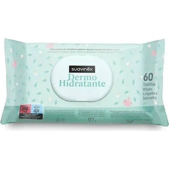 Suavinex Toallitas Dermo Hidratantes 60 uds
