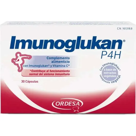 Ordesa Imunoglukan P4H 30 Cápsulas