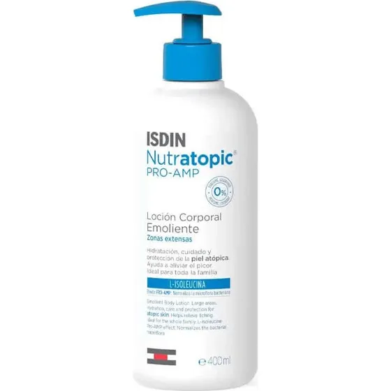 Isdin Nutratopic PRO-AMP Loción Emoliente para Piel Atópica 400ml
