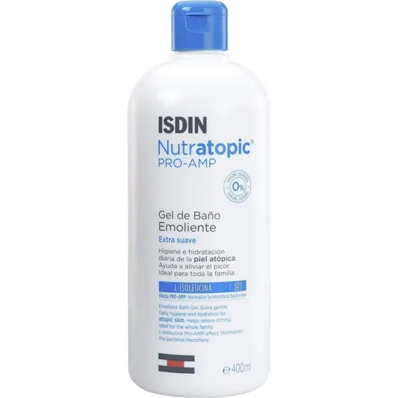 ISDIN Nutratopic Pro-AMP Gel de Baño Emoliente 400ml