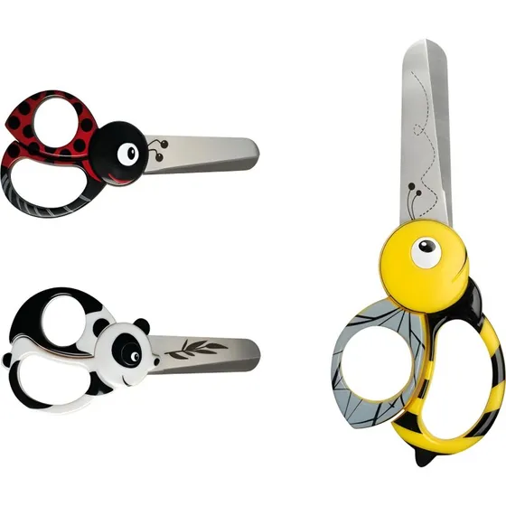 Fiskars Tijeras Mariquita 13 cm Seguras para Niños