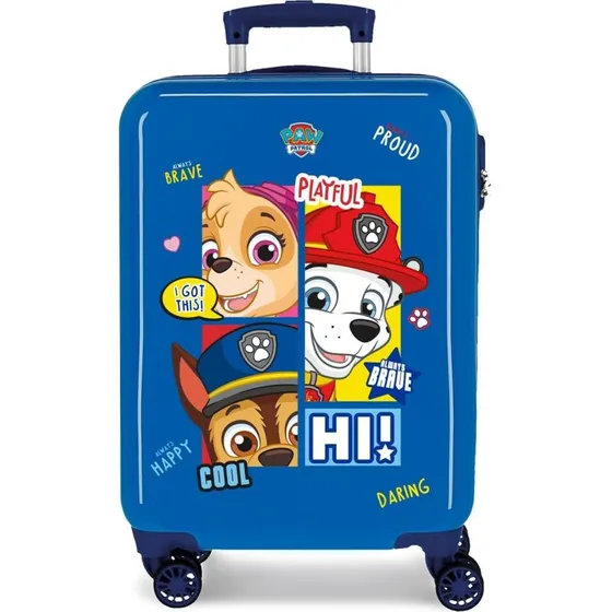 Maleta Trolley ABS Be Happy Paw Patrol 55cm