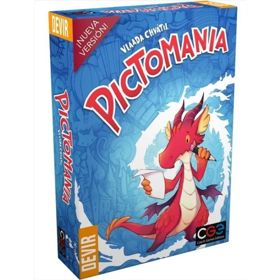 Pictomania (Castellano) - Juego de mesa de dibujo y adivinanza