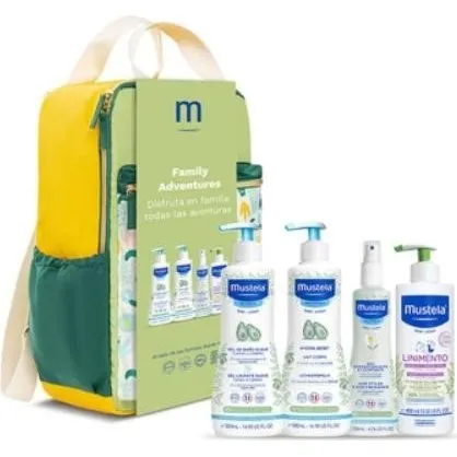 Mustela Mochila Family Adventures Pastel