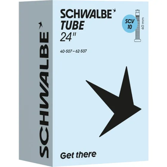Schwalbe Cámara Butilo 24" SCV10 40mm ETRTO 40/62-507