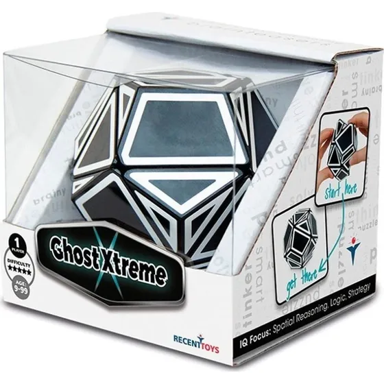 Ghost Extreme Skewb Dodecaedro Rompecabezas Mecánico
