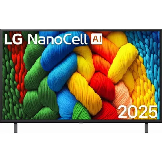 Televisor LG 55" NanoCell AI 55NANO81A6A 4K Ultra HD Smart TV Negro